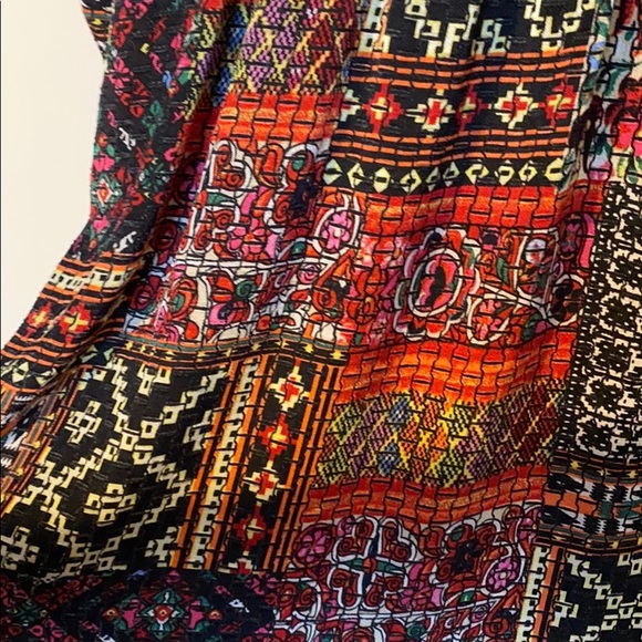 ZARA PATCHWORK DRESS - Picture 9 of 10